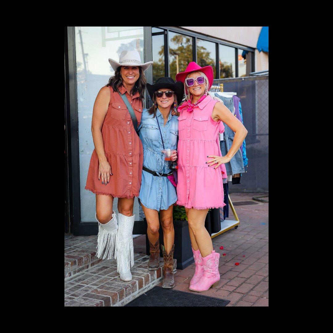 Decorated hats and costumes at The Witches Ride of St. Francisville