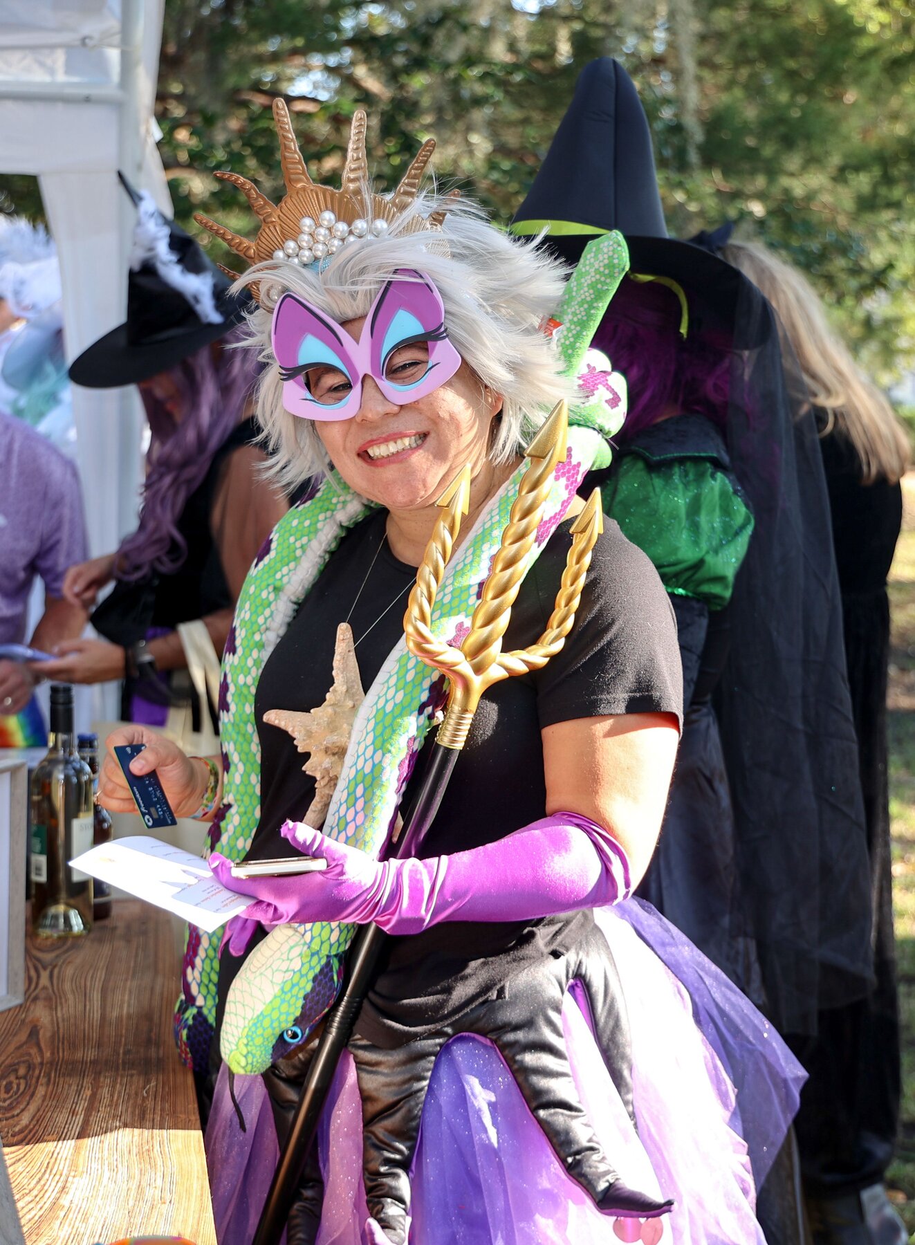 A coven of witches at The Witches Ride of St. Francisville