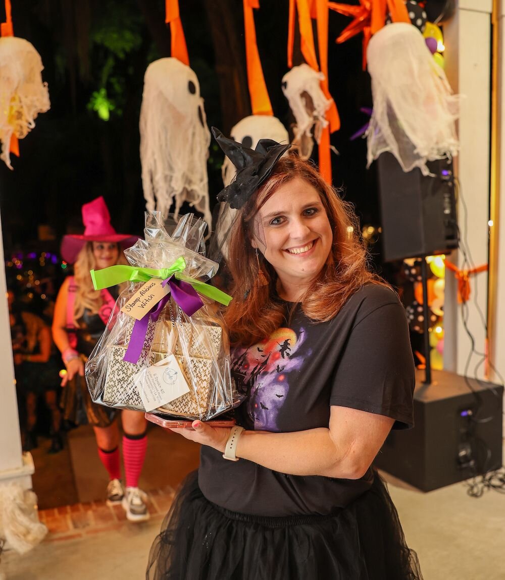 Friends in witch costumes at The Witches Ride of St. Francisville
