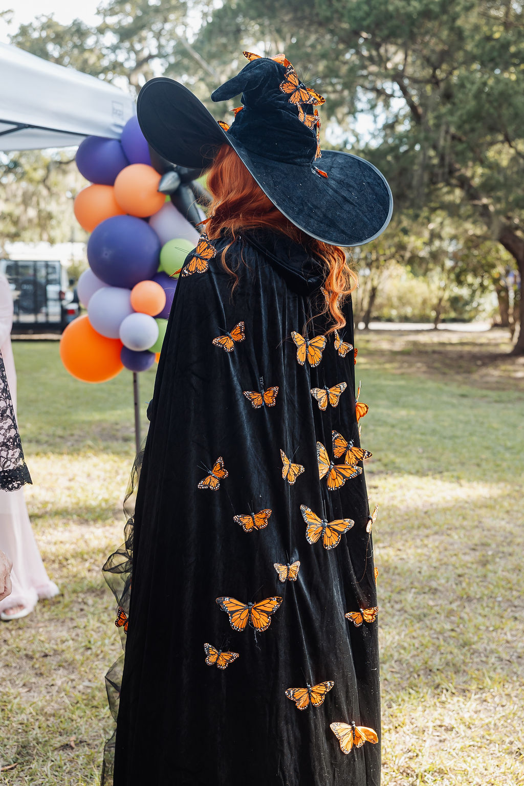 A coven of witches at The Witches Ride of St. Francisville